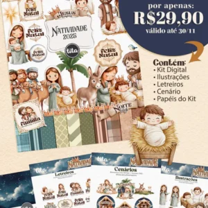 Natividade 2025 – Combo Ilustrações (Tita)