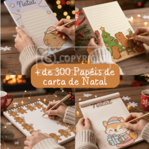 Papeis de Carta Natal