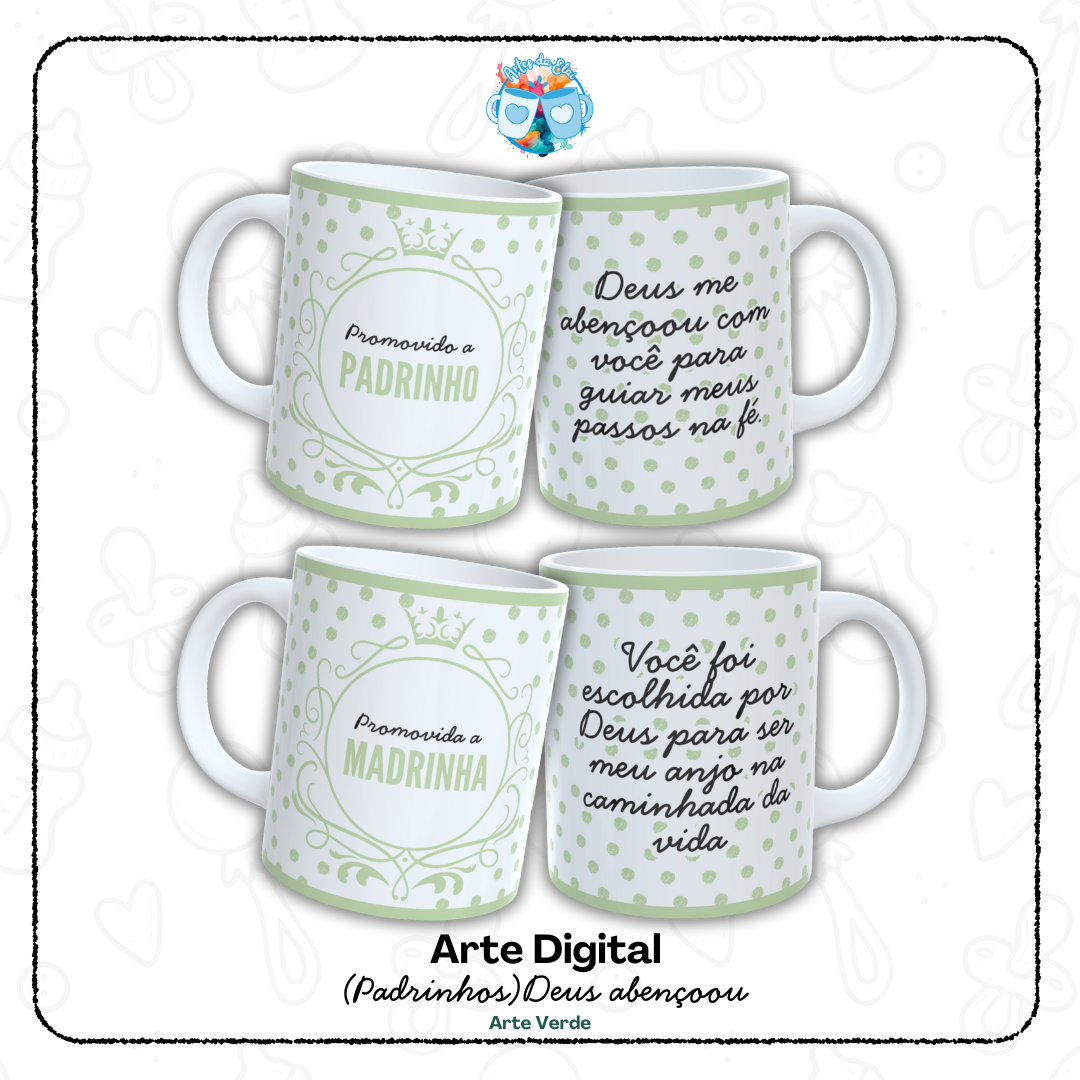 Padrinhos –Combo Arte Caneca - Imagem 4