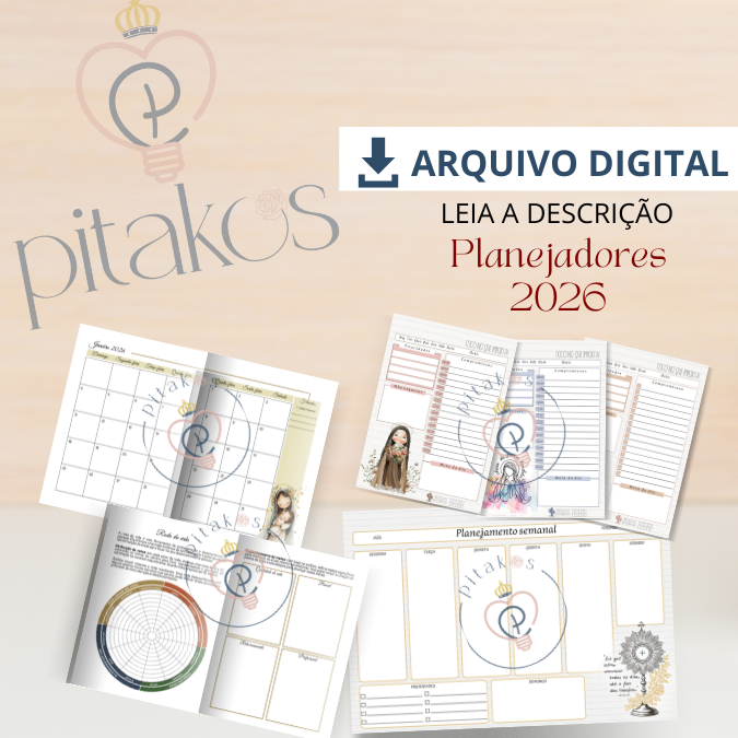 Planejadores 2026 – Arquivo digital - Pitakos