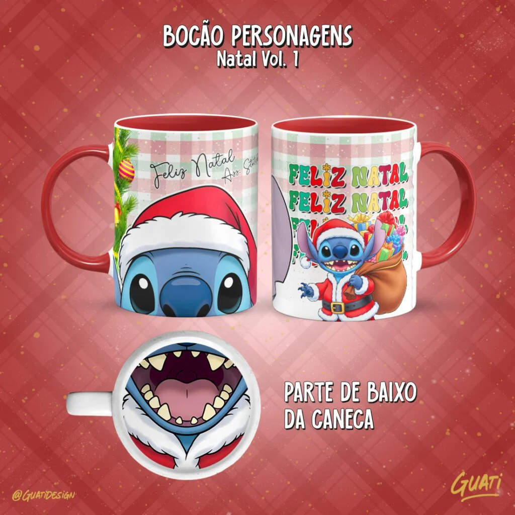 Bocão Natal Vol. 1 - ARTES CANECA - Imagem 12