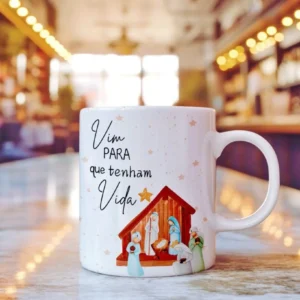 Vim para que tenham vida – Arte Avulsa Caneca