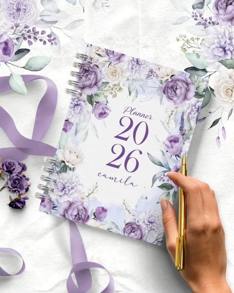 Planner 2026 Coleção Violeta - Imagem 3