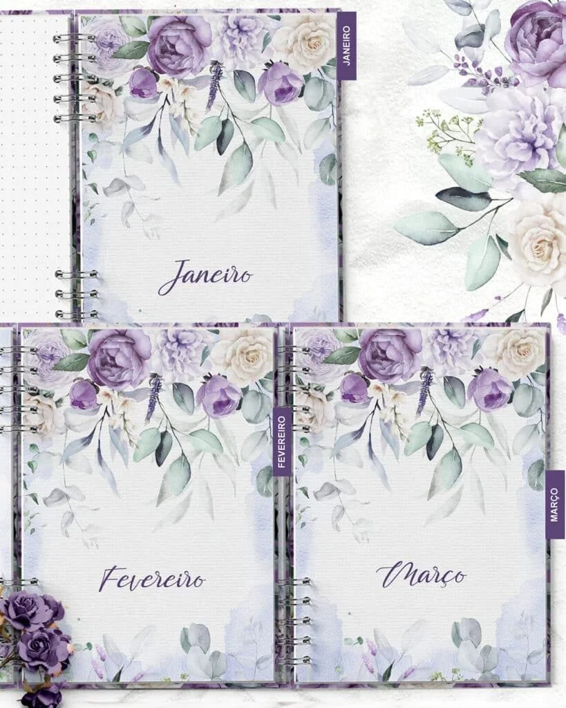 Planner 2026 Coleção Violeta - Imagem 2