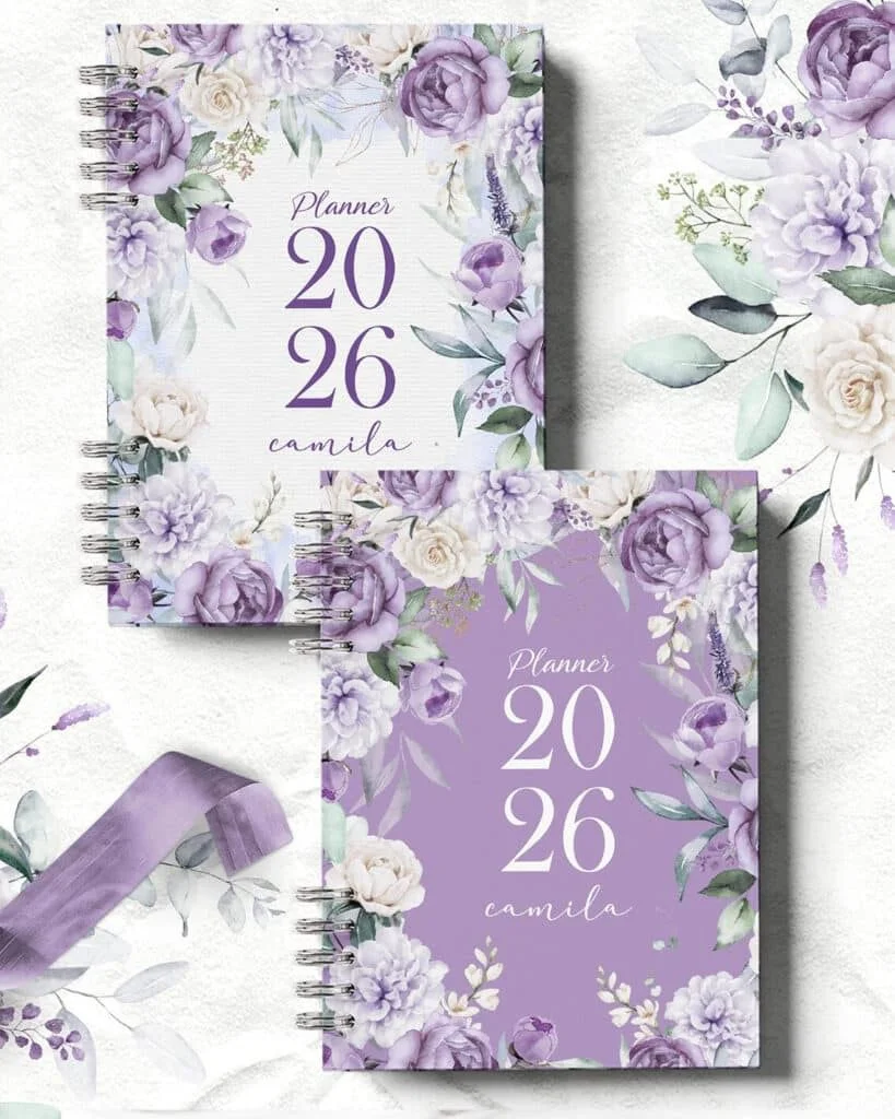 Planner 2026 Coleção Violeta - Imagem 8