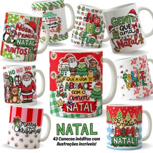 CANECAS Artes inéditas NATAL 2025