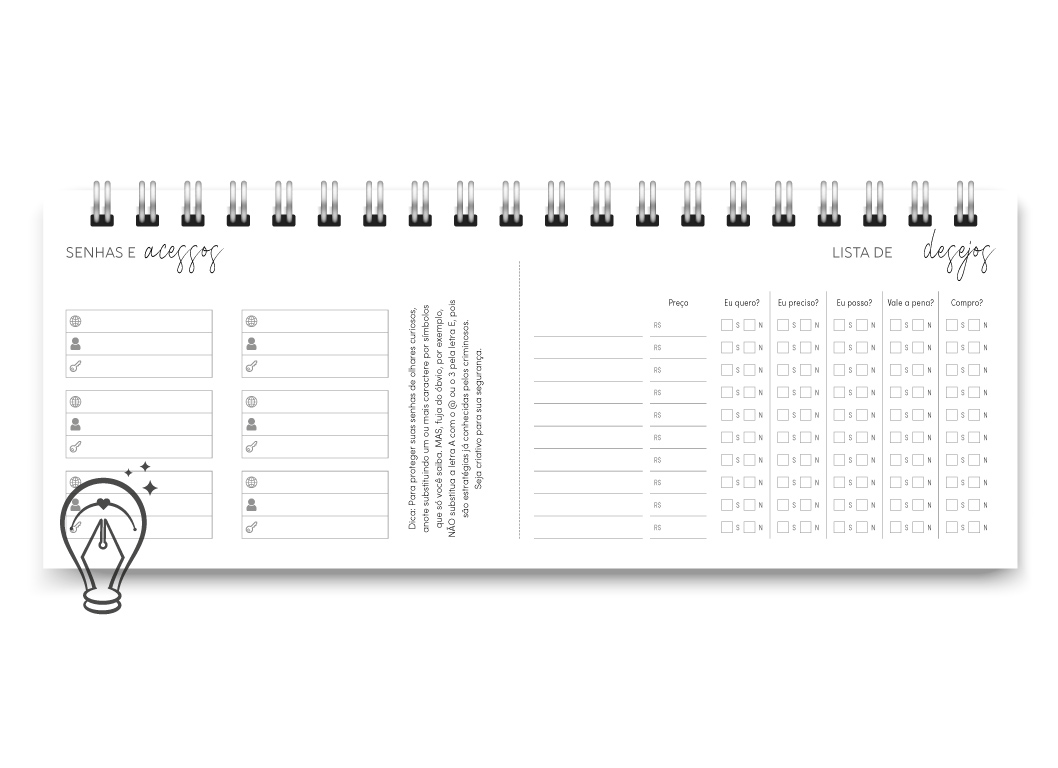 Miolo digital – DeskPlanner Cores 2026 - Imagem 5