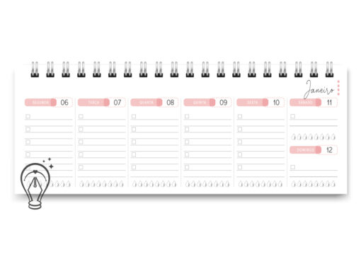 Miolo digital – DeskPlanner Cores 2026 - Imagem 3