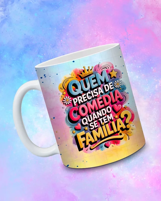 Pacote artes caneca Familia Unida - Imagem 5