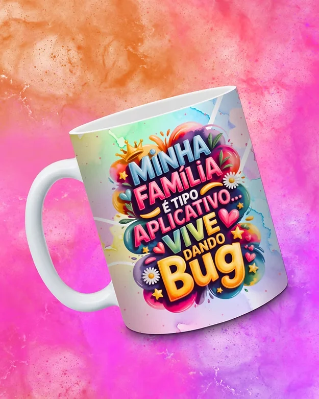 Pacote artes caneca Familia Unida - Imagem 12