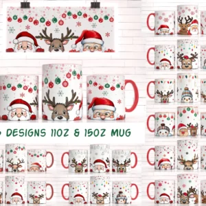 Kit Natalino – Artes para Caneca