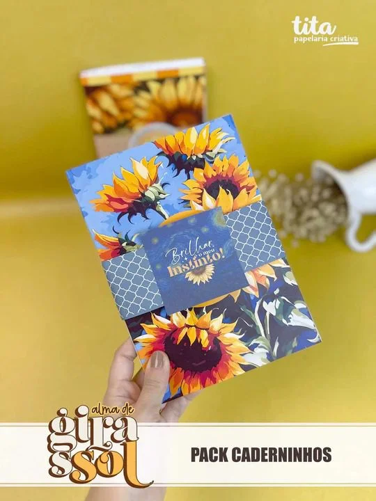 Alma de Girassol – Pack Caderninhos (Tita) - Imagem 6