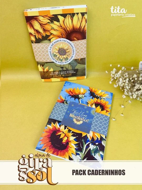 Alma de Girassol – Pack Caderninhos (Tita) - Imagem 5