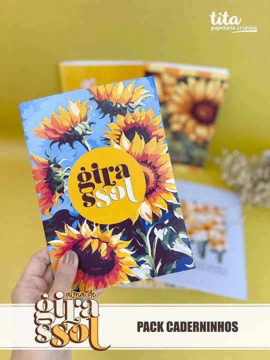 Alma de Girassol – Pack Caderninhos (Tita) - Imagem 3