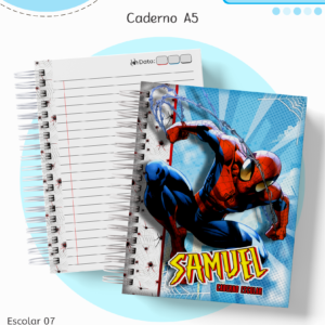 Homem Aranha – Kit Escolar 2026 (Lina Criativa)