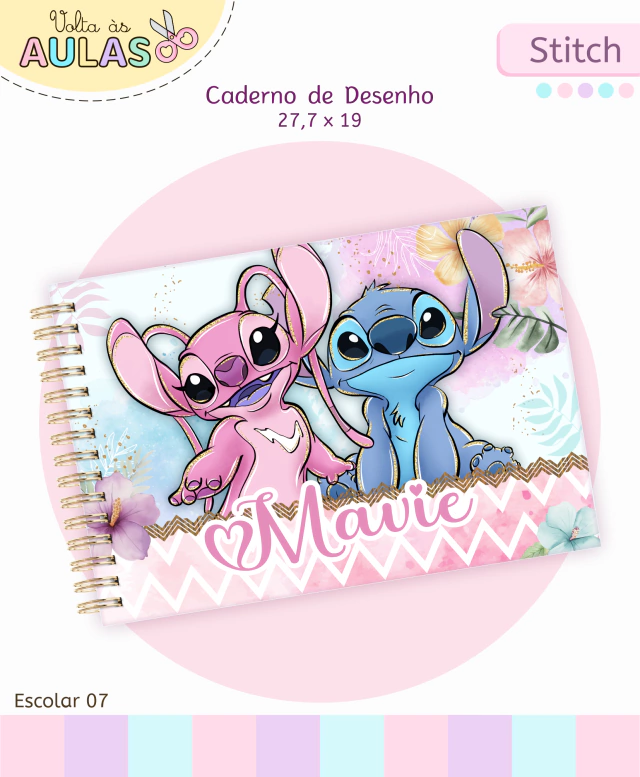 Stitch – Kit Escolar 2026 (Lina Criativa) - Imagem 6