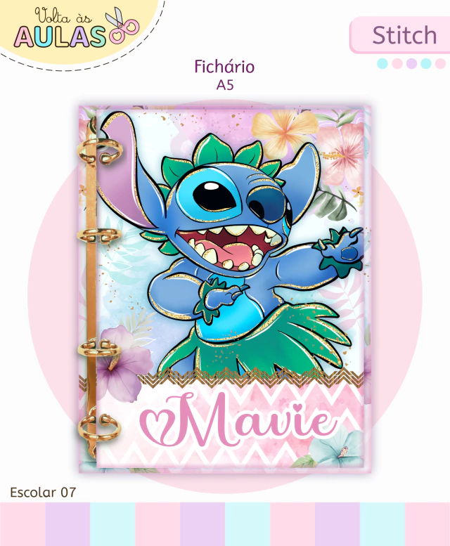 Stitch – Kit Escolar 2026 (Lina Criativa) - Imagem 9