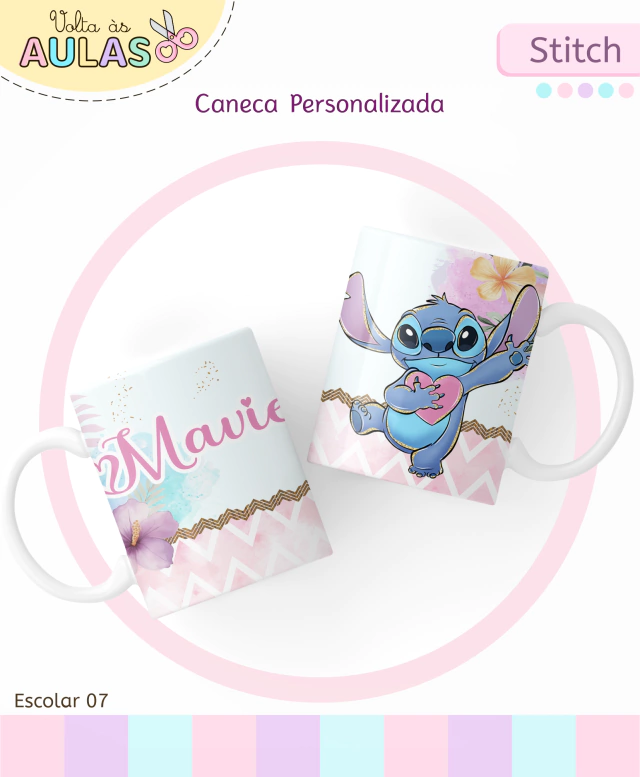 Stitch – Kit Escolar 2026 (Lina Criativa) - Imagem 11