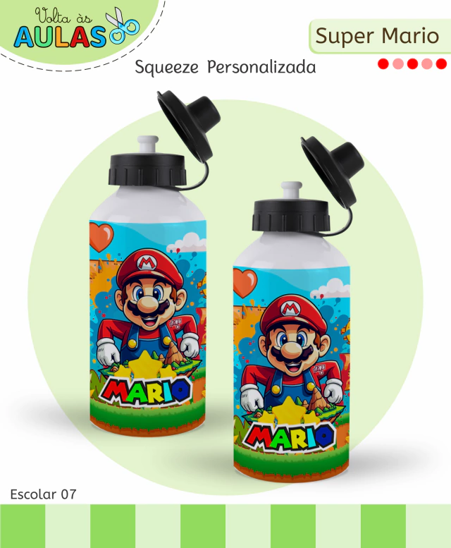 Super Mario - Kit Escolar 2026 (Lina Criativa) - Imagem 2