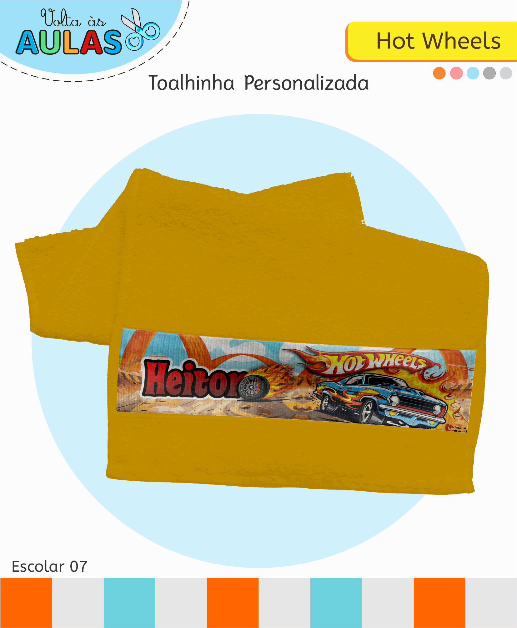 Hotwheels – Kit Escolar 2026 (Lina Criativa) - Imagem 10