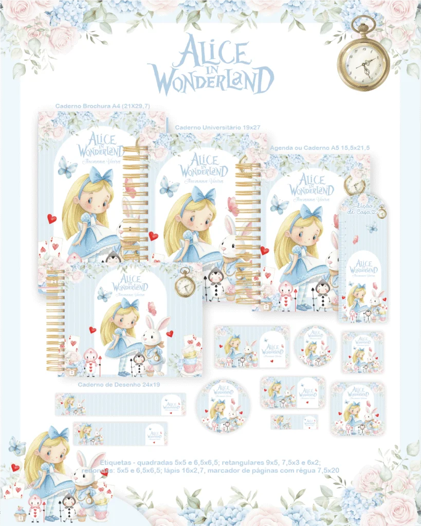 Alice no Pais das Maravilhas – Escolar 2.0 2026 (Pamella)