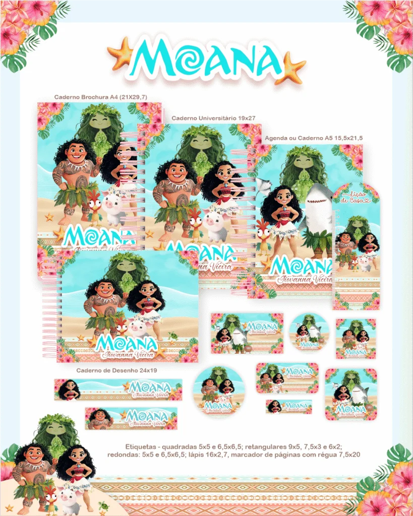 Moana Aquarela – Escolar 2.0 2026 (Pamella)
