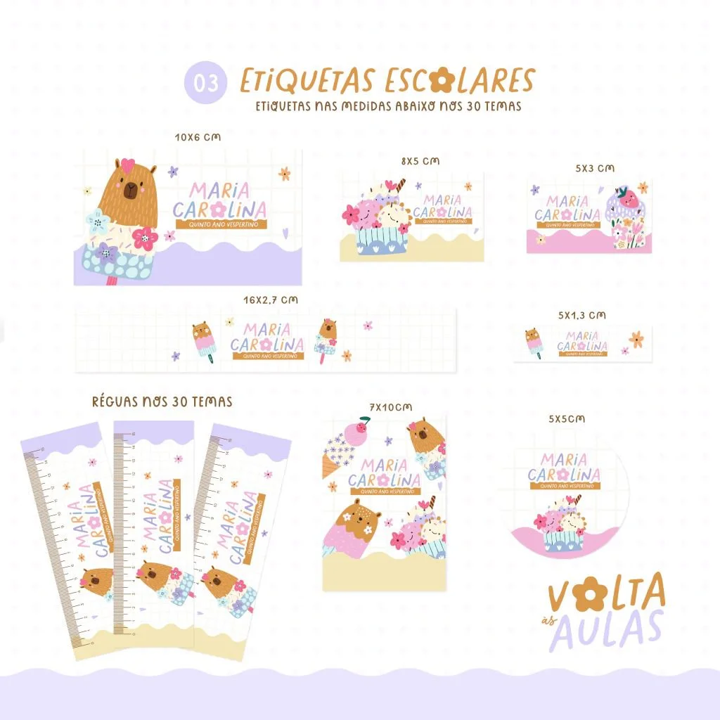 Coleção Volta às Aulas Completa 2026 (Papel Amado) - Imagem 4