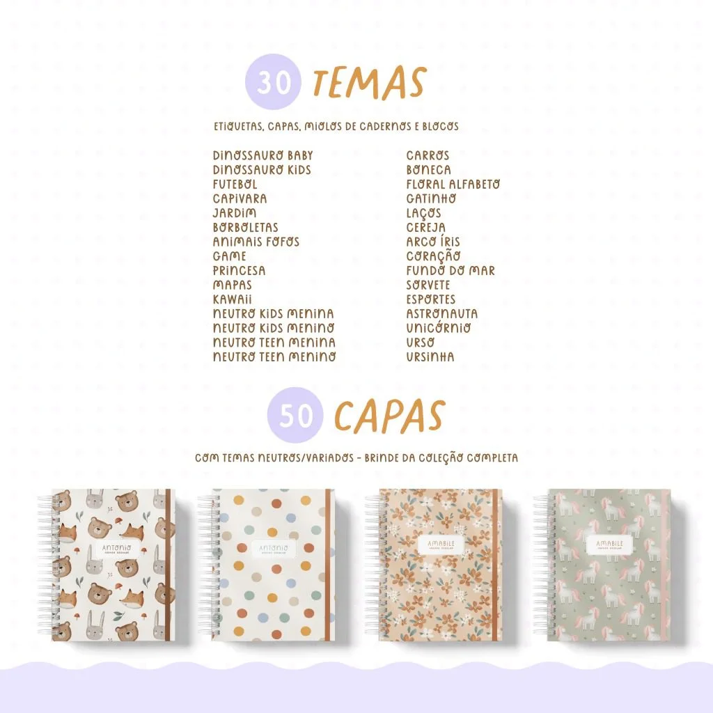 Coleção Volta às Aulas Completa 2026 (Papel Amado) - Imagem 5