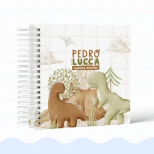 Dinossauro Baby – Volta às Aulas 2026 (Papel Amado)