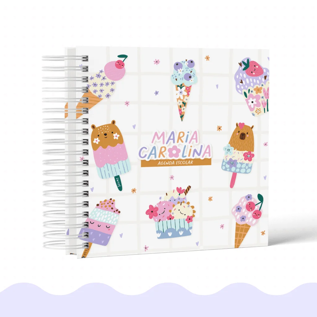 Sorvete – Volta às Aulas 2026 (Papel Amado)