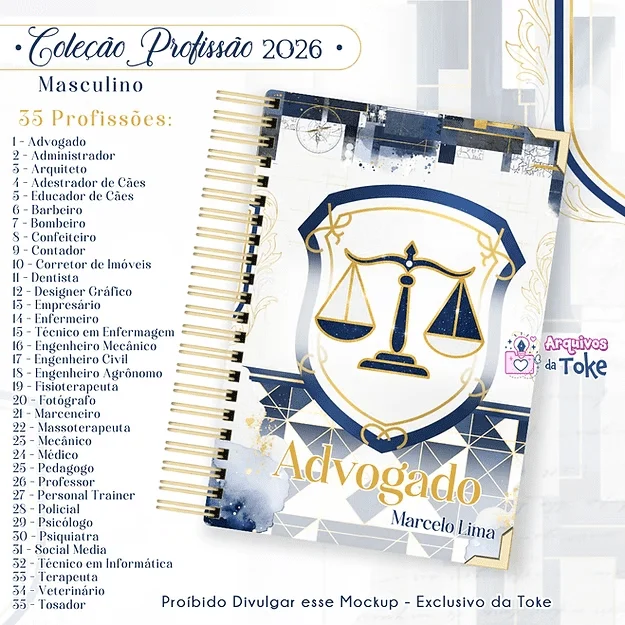 Coleção Profissão 2026 – Feminino e Masculino (Arquivos da Toke) - Imagem 10