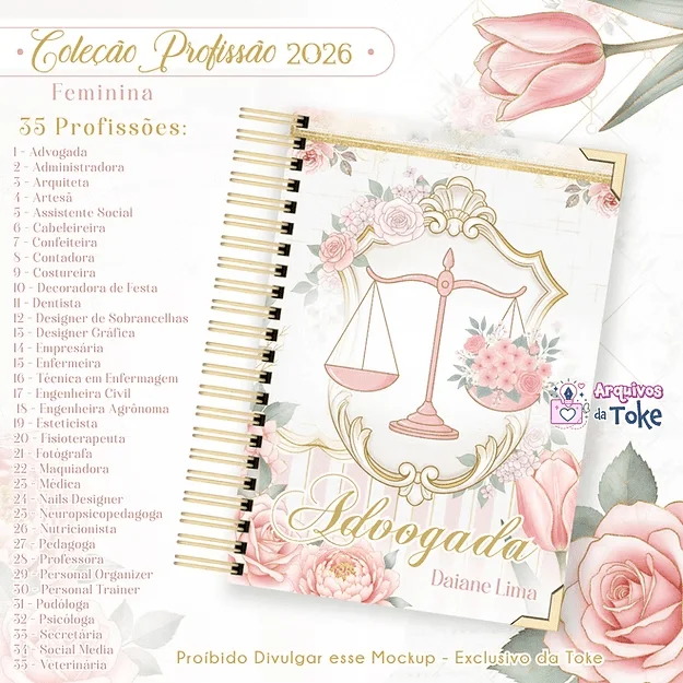 Coleção Profissão 2026 – Feminino e Masculino (Arquivos da Toke)