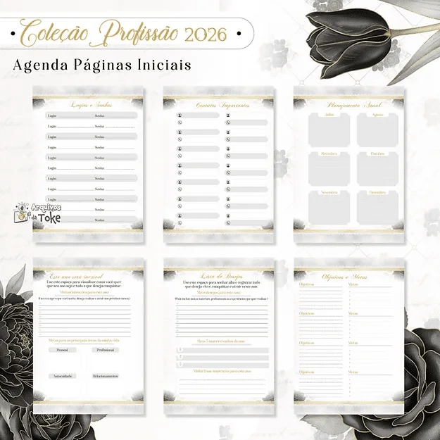 Coleção Profissão 2026 – Feminino e Masculino (Arquivos da Toke) - Imagem 2