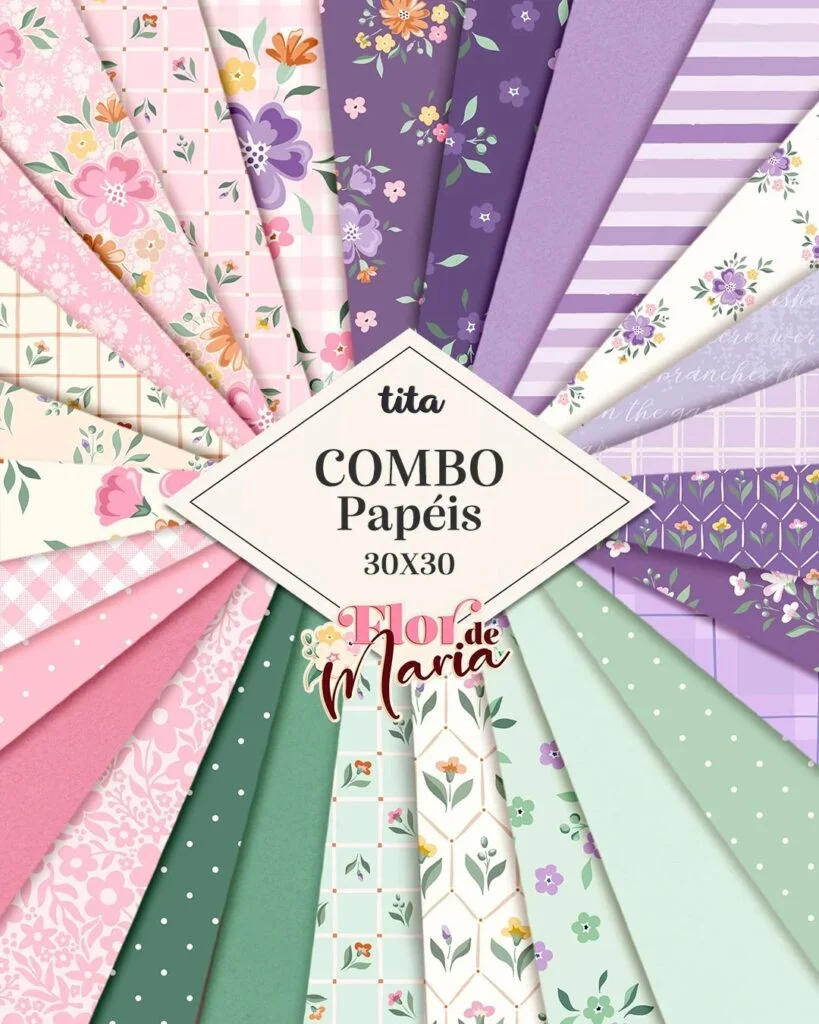 Flor de Maria – Combo Papéis (Tita)