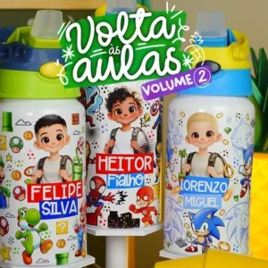 Volta às Aulas 2026 - vol.2 (Abacaxi Sublimatico)