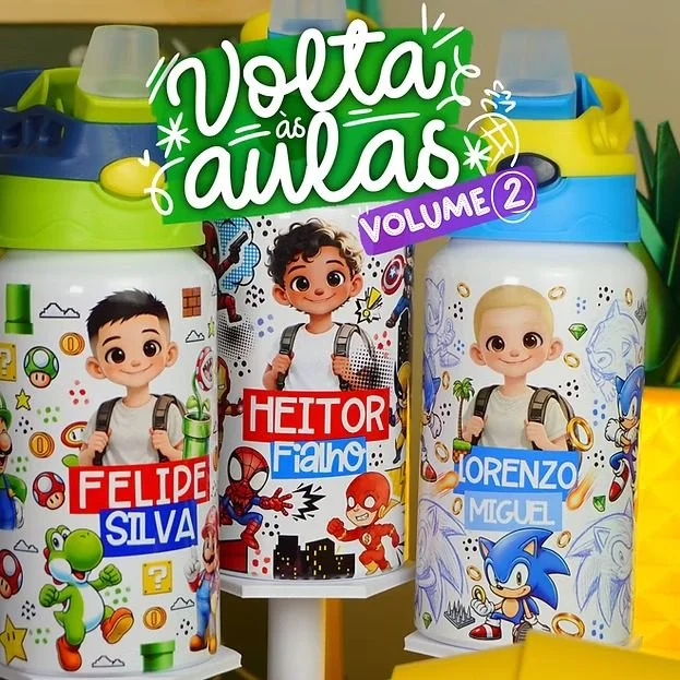 Volta às Aulas 2026 - vol.2 (Abacaxi Sublimatico)