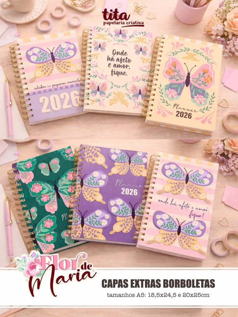 Flor de Maria – Capas Extras Borboletas (Tita)