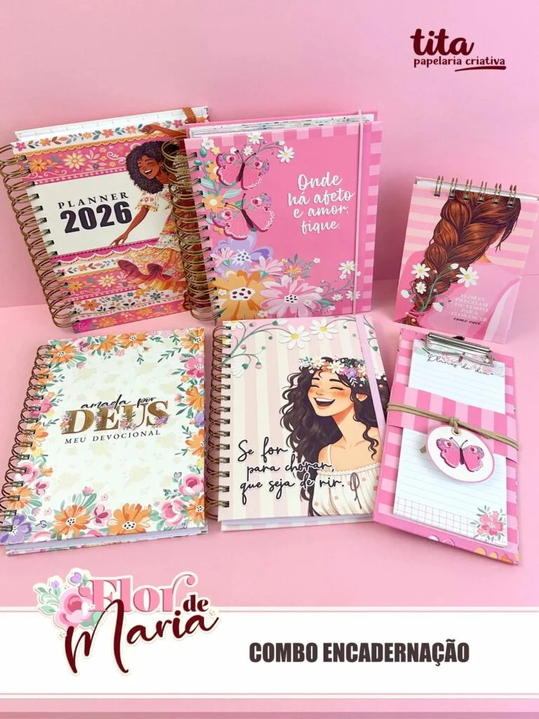 Flor de Maria – Combo Encadernação (Tita)